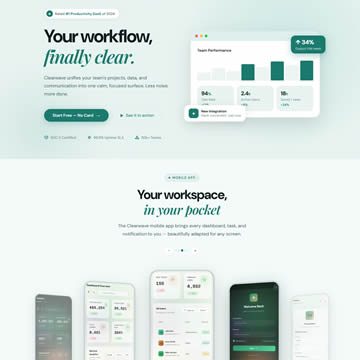 Clearwave template thumbnail
